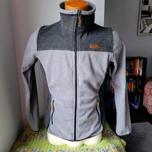 Columbia Sportswear Grey SZ Medium Zip Up Sweater